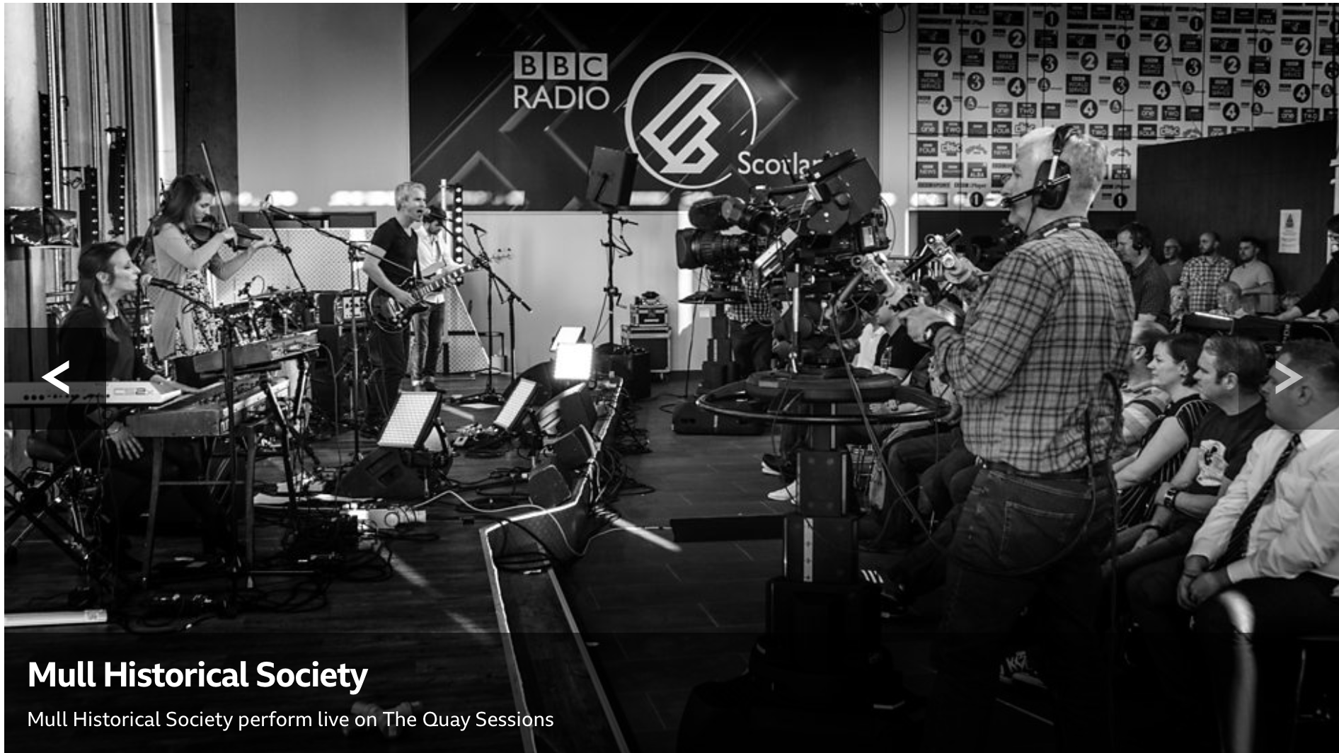 Mull Historical Society performing live on BBC Radio Scotland’s ’The Quay Sessions’ Celtic Connections Special Weds 1st February