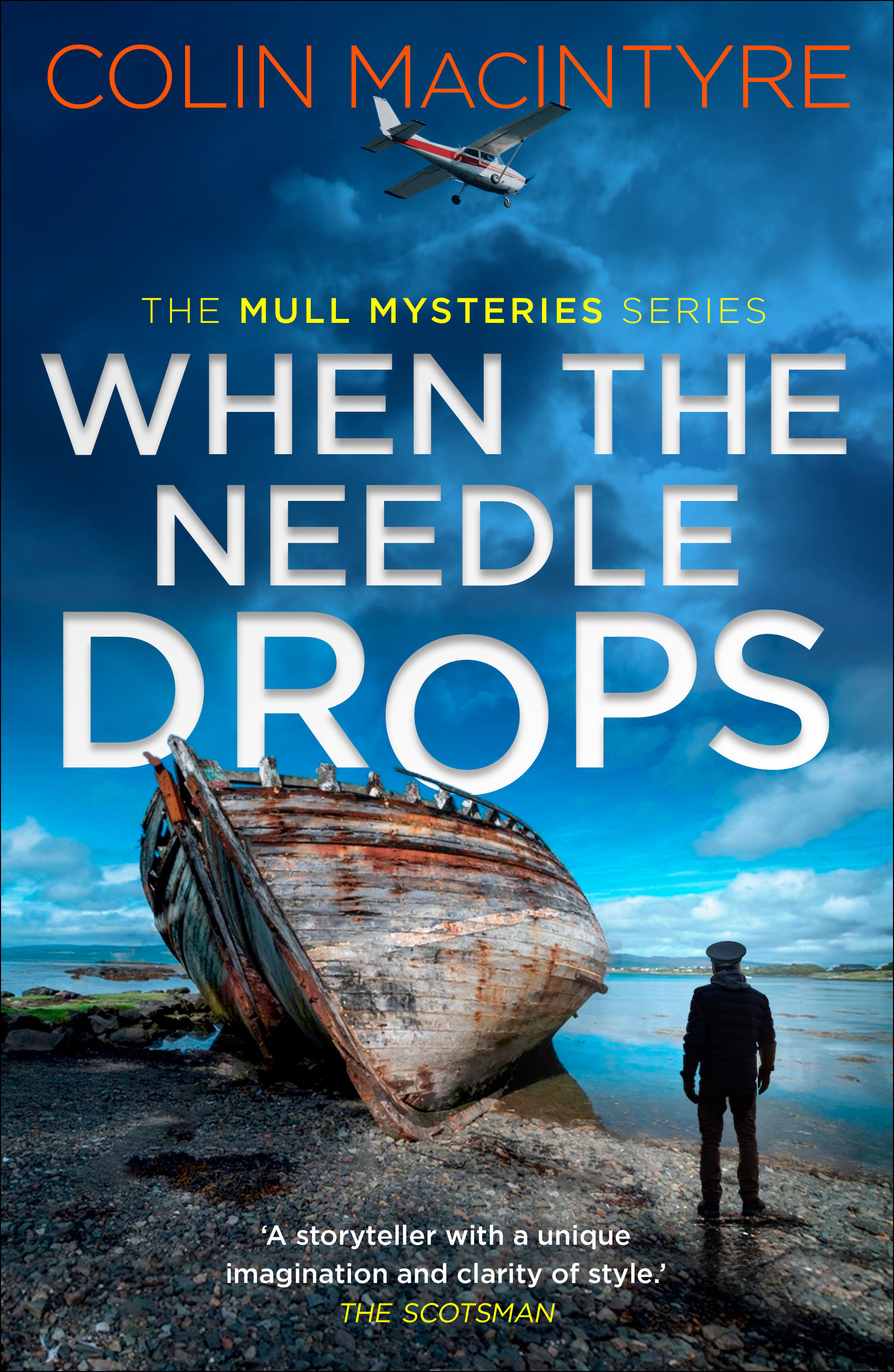 ANNOUNCING COLIN’S NEW NOVEL – ‘WHEN THE NEEDLE DROPS’ – PRE-ORDER NOW!
