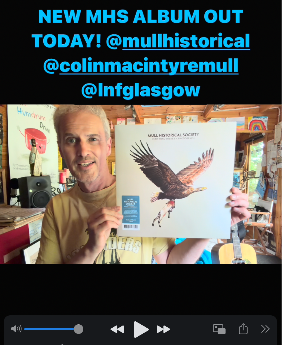 NEW MHS ALBUM OUT TODAY! A MESSAGE FROM COLIN